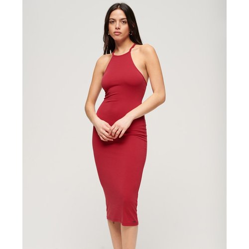 Robe mi longue en jersey avec dos en t Superdry La Redoute