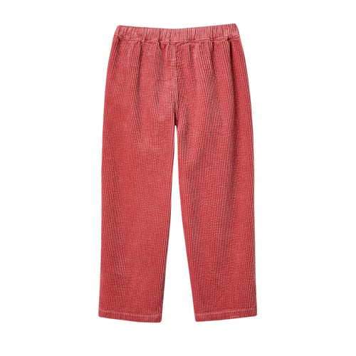 Pantalon Velours Loose Fille Vertbaudet - Forme Baggy, Ceinture élastique, Poches - 100% Coton - Tendance Confortable - 2