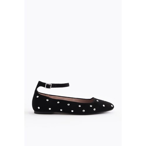 Ballerines ornees de bijoux a bride cheville noir Next La Redoute