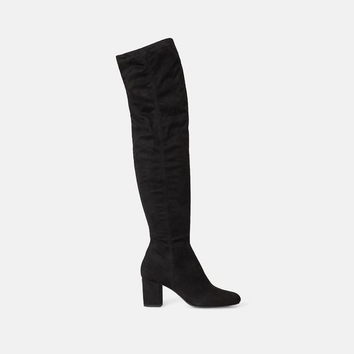 Cuissardes velours venissia noir Maison Minelli La Redoute