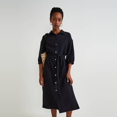 Tunique de plage noire best sale