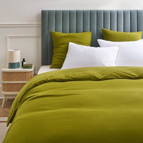 vidaXL Set copripiumino - Set Copripiumino Grigio 135x200 cm in Cotone