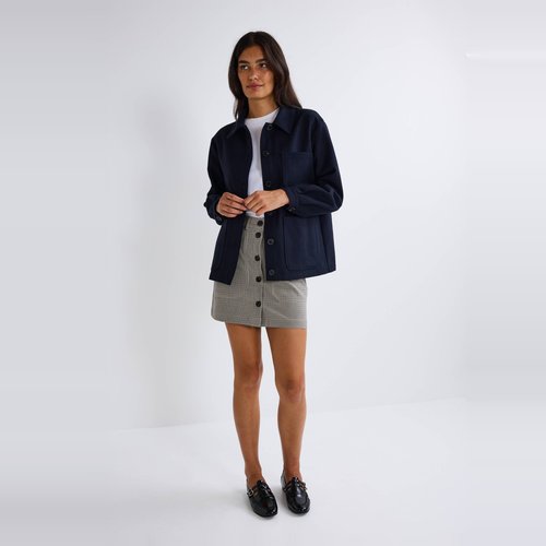 Jupe courte carreaux top