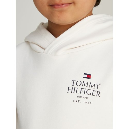 Tommy hilfiger hoodie wit outlet