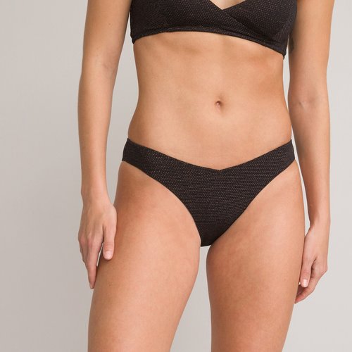 Bas de maillot de bain culotte maille reliefee La Redoute Collections La Redoute