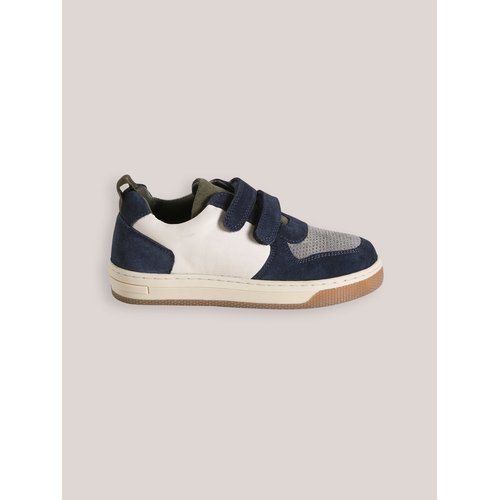 Baskets en cuir bleu Cyrillus La Redoute