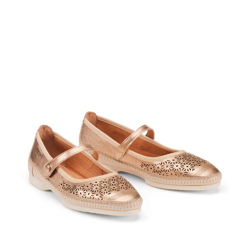 Ballerine con cinturino aguilas pelle champagne Pikolinos La Redoute