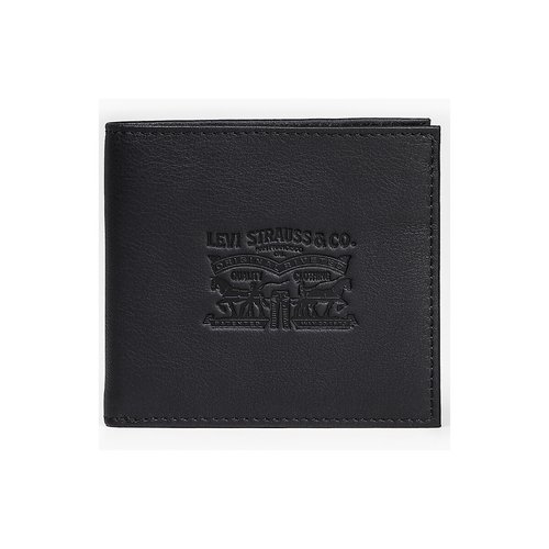 Portafoglio in pelle vintage two horse nero Levi s La Redoute
