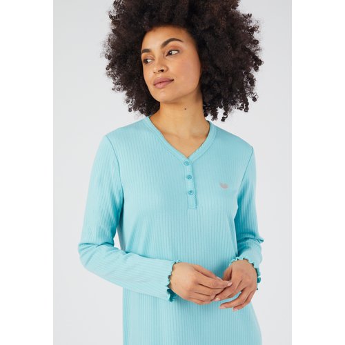 Chemise De Nuit Femme Lacets Doux Style Lolita Rétro — Manches Courtes, Maille Polyester, Tailles M/L/XL