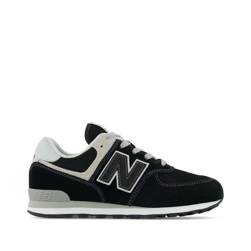 Kids gc574 suede trainers black New Balance La Redoute