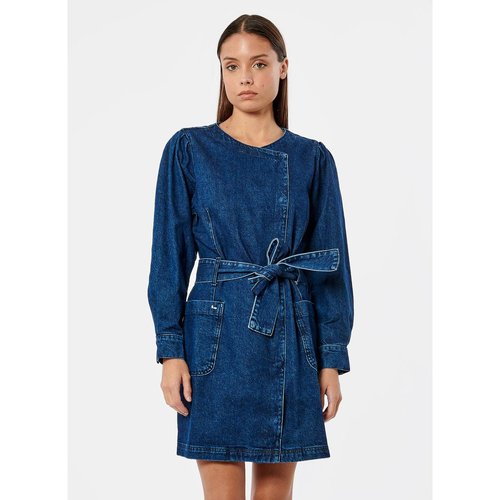 Robe portefeuille en jean duna gris Kaporal La Redoute