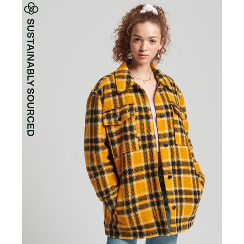 Veste a carreaux superdry new arrivals