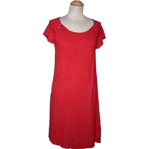 Robe courte tres bon etat rouge Camaieu La Redoute