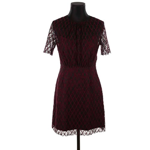 Robe tres bon etat bordeaux Sandro La Redoute