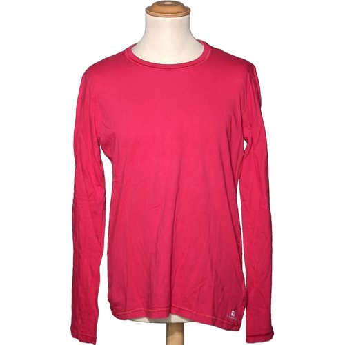 T shirt manches longues tres bon etat rouge Decathlon La Redoute