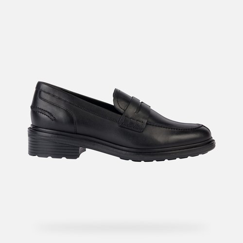 Moccasins d walk pleasure noir Geox La Redoute