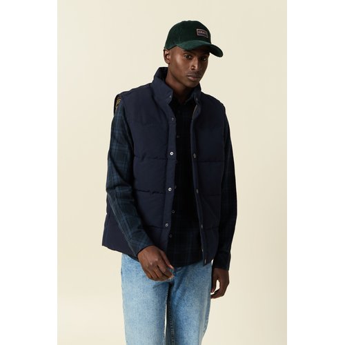 Doudoune sans manches bleu marine Bonobo La Redoute