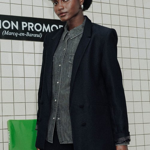 Veste de tailleur noir Promod La Redoute
