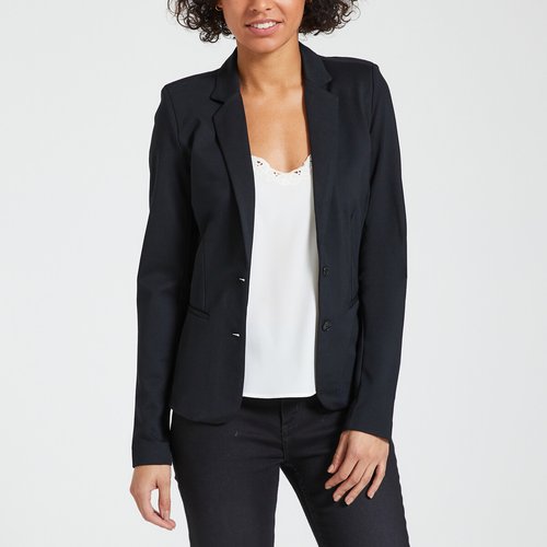 Short fitted blazer black Only Tall La Redoute