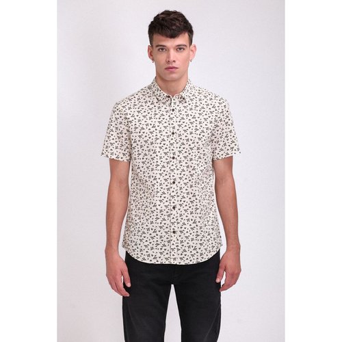 Chemise a pinces avec col francais cloyd mc Teddy Smith La Redoute