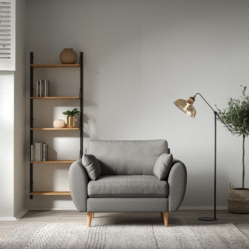 Light grey snuggle chair hotsell