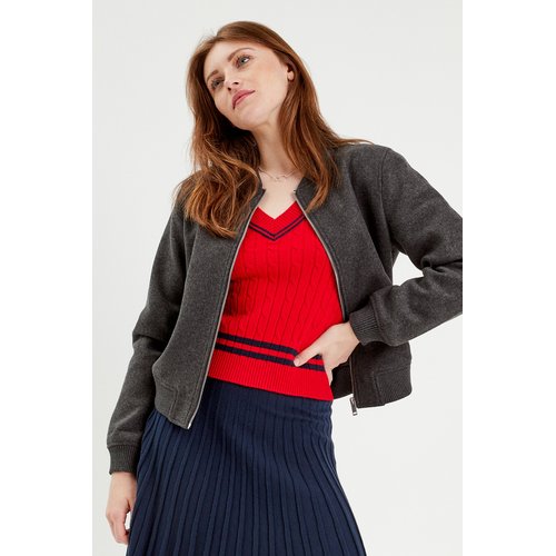 Veste rouge cache cache new arrivals