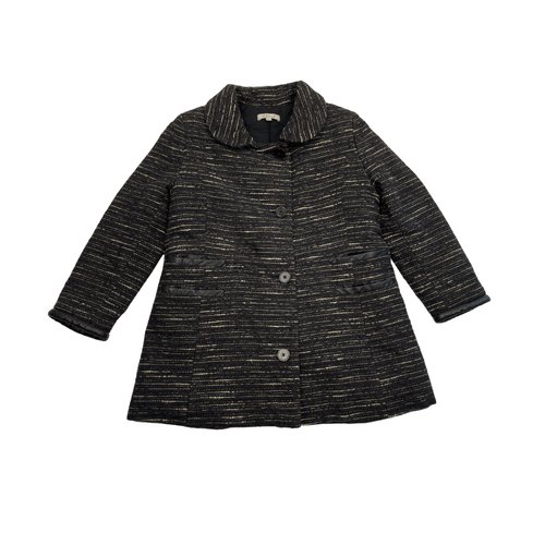 Manteau noir pailleté shop