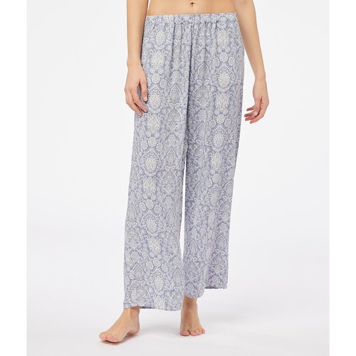 Bania pyjama bottoms in paisley print blue Etam La Redoute