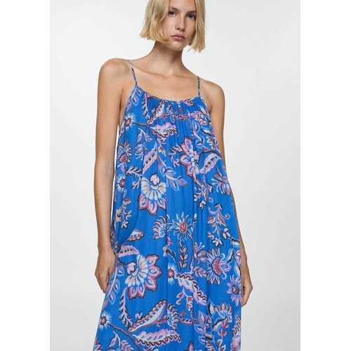 Robe longue violeta by mango 2025