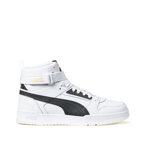 Rbd game high top trainers in leather white Puma La Redoute