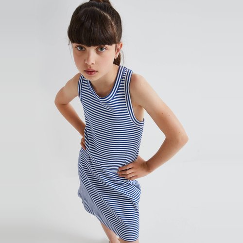 Robe raye en coton BIO cotele