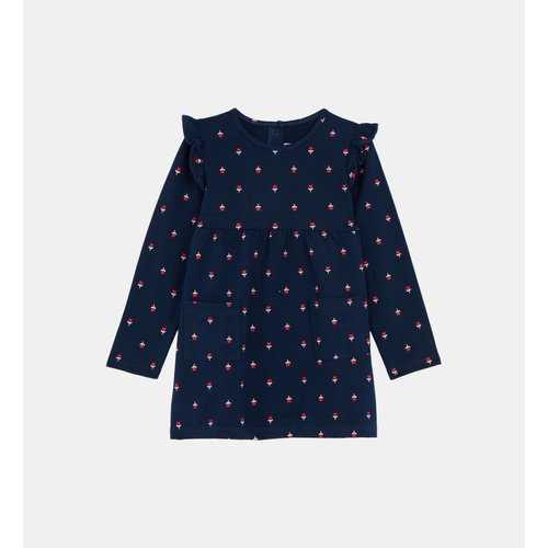 Robe clemence coton melange bleu Cadet Rousselle La Redoute