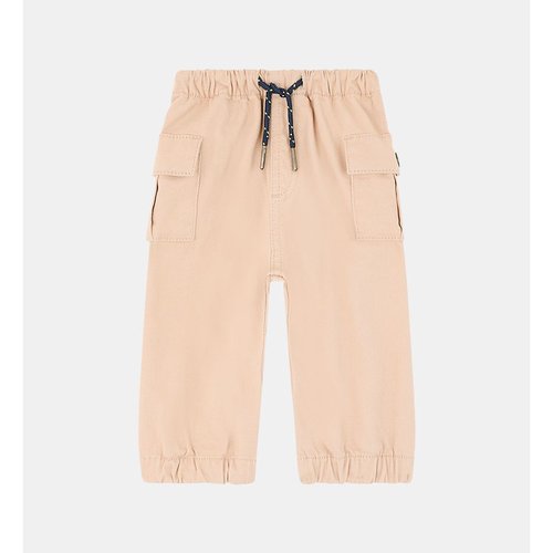 Pantalon patoche coton biologique beige Cadet Rousselle La Redoute