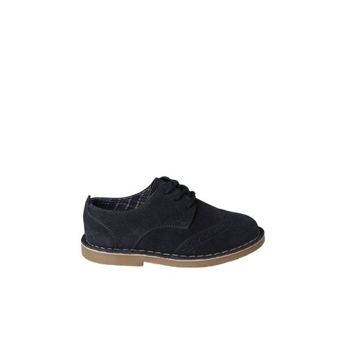 Derbies lacees en cuir enfant