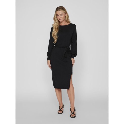 Robe en maille mi longue avec ceinture Vila La Redoute