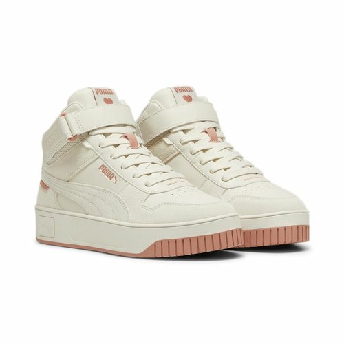 Carina Street Mid Coquette High Top Trainers in Leather