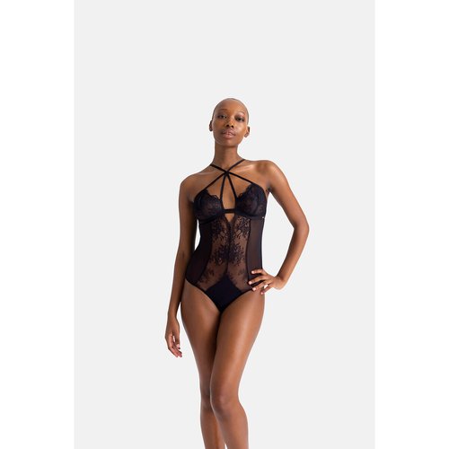Tessa lace bodysuit black Dorina La Redoute