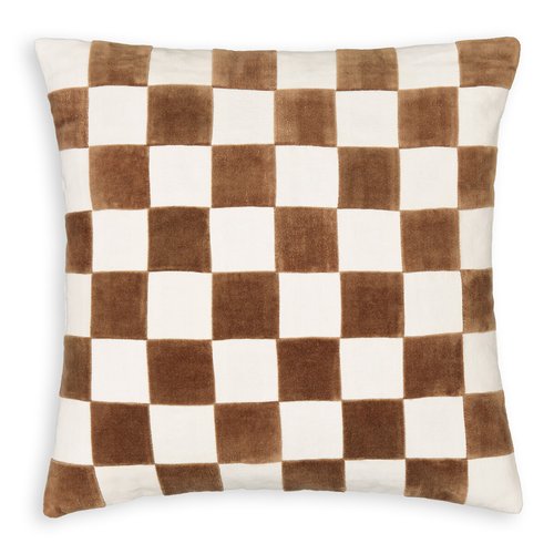Checkerboard pillow top