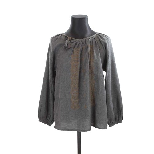 Chemise en coton tres bon etat anthracite Soeur La Redoute