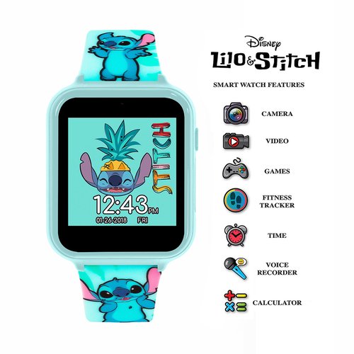 Kids lilo stitch interactive watch blue Disney La Redoute