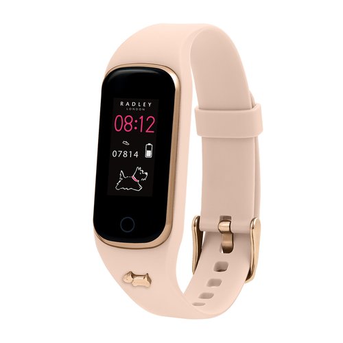 Series 8 cobweb silicone strap smart watch pink Radley London La Redoute
