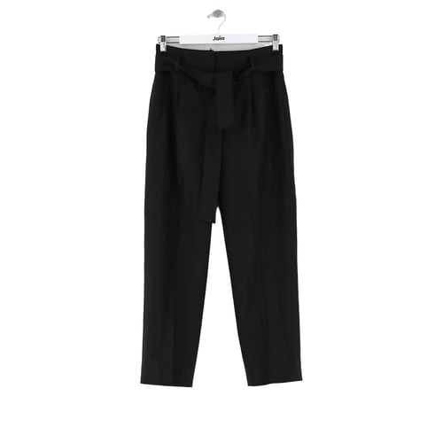 Pantalon Tailleur Femme Sandro - Noir - Taille 36 (FR) - 100% Laine - Neuf Avec étiquettes