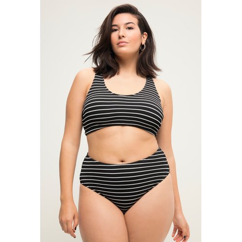 Culotte de bikini a taille haute noir Studio Untold La Redoute