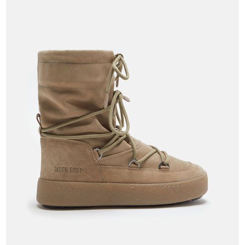 Bottes icon low boots camel Moon Boot La Redoute