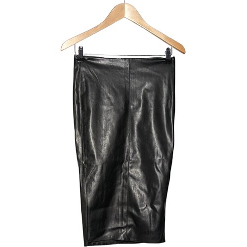 Jupe mi longue tres bon etat noir Bershka La Redoute