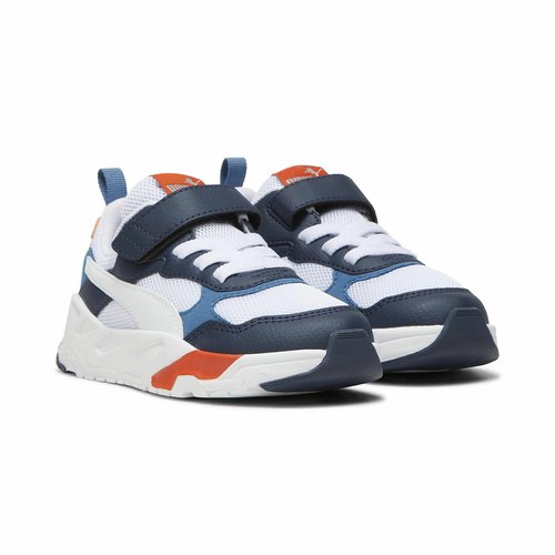 Trinity trainers navy blue white red Puma La Redoute
