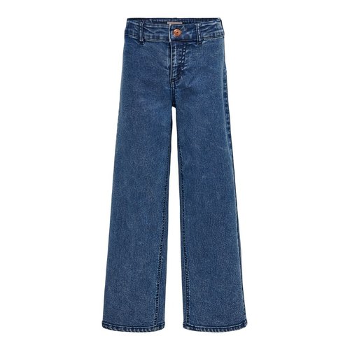 Jean a coupe large kogsylvie wide leg fit jeans dark blue denim Kids Only La Redoute