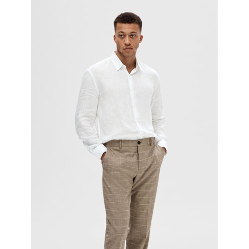 Chemise 100 lin Selected Homme La Redoute