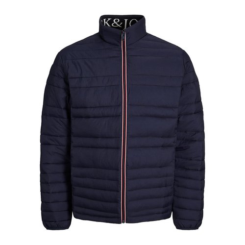 Doudoune col montant jjsanto Jack Jones bleu marine La Redoute