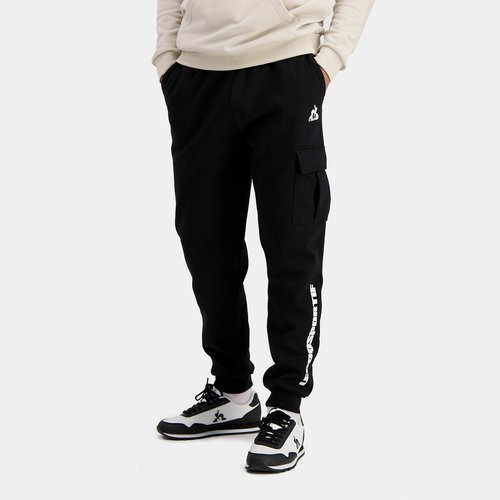 Pantalon jogging loose contemporain Le Coq Sportif noir La Redoute